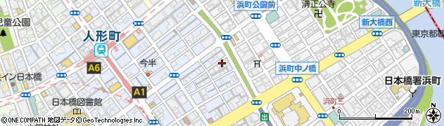 東京都中央区日本橋人形町2丁目33-5周辺の地図