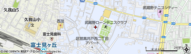 東京都杉並区高井戸西2丁目14-10周辺の地図