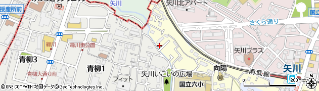 東京都国立市谷保6522周辺の地図