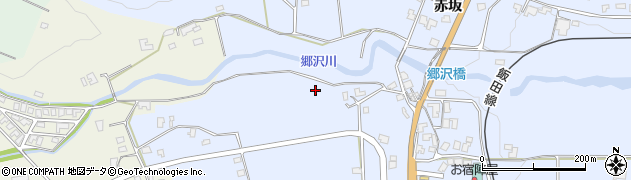 長野県上伊那郡飯島町赤坂周辺の地図