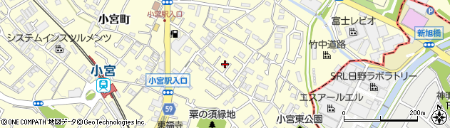 東京都八王子市小宮町1035周辺の地図