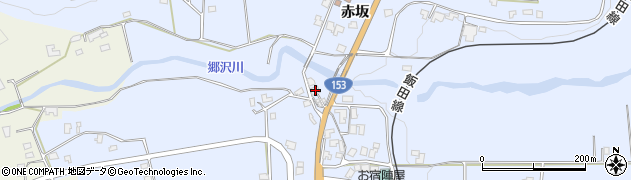 長野県上伊那郡飯島町赤坂2152周辺の地図