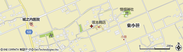 千葉県匝瑳市東小笹1873周辺の地図