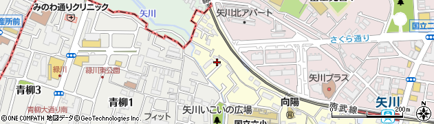 東京都国立市谷保6522-9周辺の地図