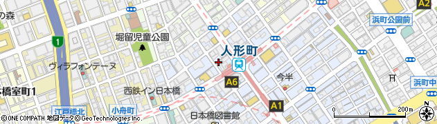 東京自動車工場周辺の地図