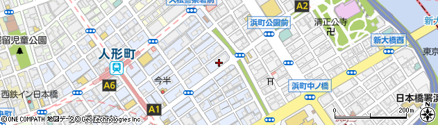 東京都中央区日本橋人形町2丁目31周辺の地図