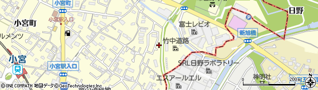 東京都八王子市小宮町1001周辺の地図