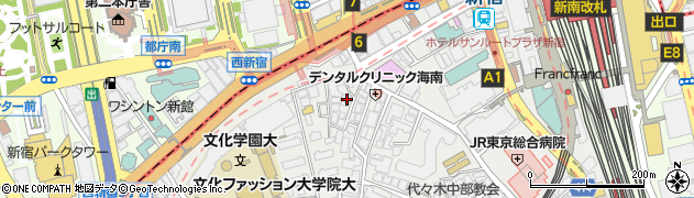 アルファトランク代々木・南新宿周辺の地図