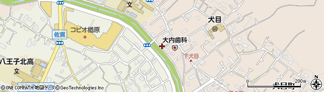 東京都八王子市犬目町78周辺の地図