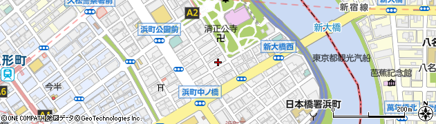 東京都中央区日本橋浜町2丁目48周辺の地図