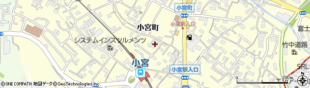 東京都八王子市小宮町795周辺の地図