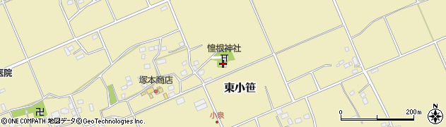 千葉県匝瑳市東小笹2801周辺の地図