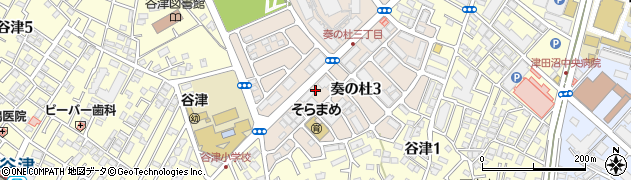 セオ・サイクル　津田沼・奏の杜店周辺の地図