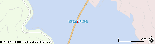 徳之山八徳橋周辺の地図