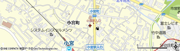 セブンイレブン八王子小宮店周辺の地図