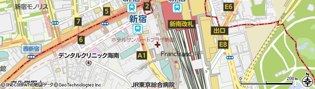 鉄道情報システム株式会社周辺の地図
