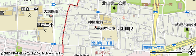神垣歯科医院周辺の地図