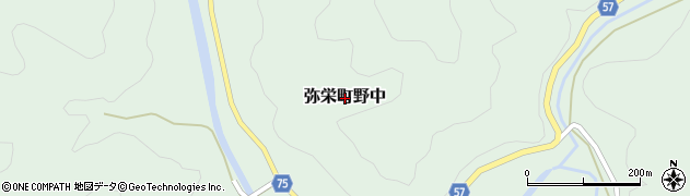 京都府京丹後市弥栄町野中周辺の地図