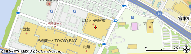 ジュンク堂書店南船橋店周辺の地図