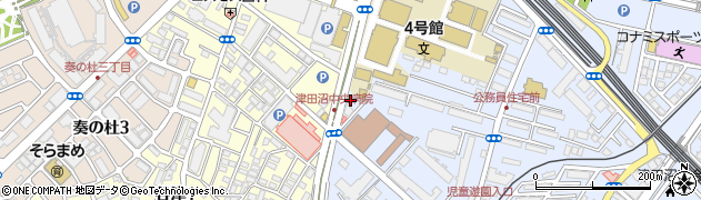 ポーラザビューティ津田沼店周辺の地図
