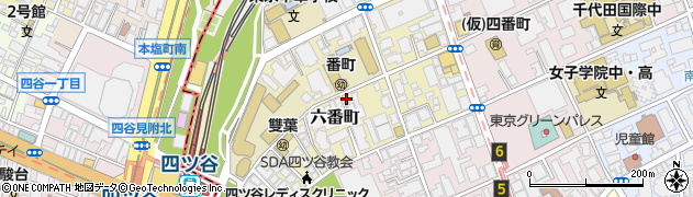 東京都千代田区六番町7-27周辺の地図