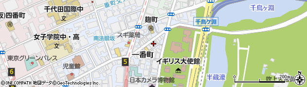 東京都千代田区一番町5周辺の地図