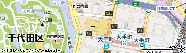 東京都千代田区大手町1丁目2周辺の地図