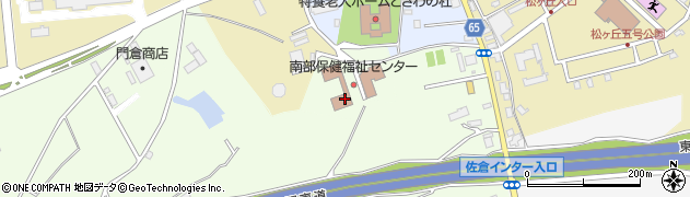 佐倉市南部地域包括支援センター周辺の地図