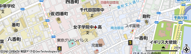 東京都千代田区一番町22周辺の地図