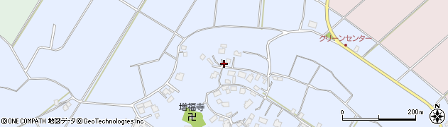千葉県横芝光町（山武郡）木戸台周辺の地図