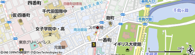 東京都千代田区一番町6-6周辺の地図