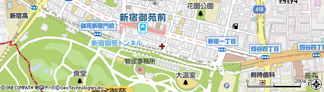 株式会社間阪周辺の地図