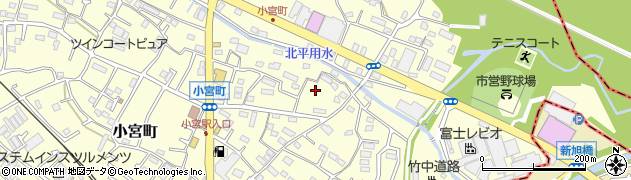 東京都八王子市小宮町964周辺の地図
