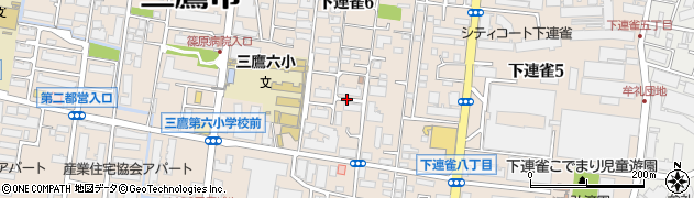 都営第二三鷹アパート周辺の地図