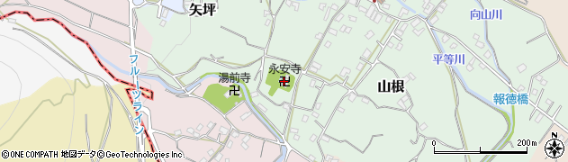 永安寺周辺の地図