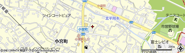 東京都八王子市小宮町949周辺の地図