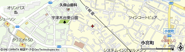 東京都八王子市小宮町717周辺の地図