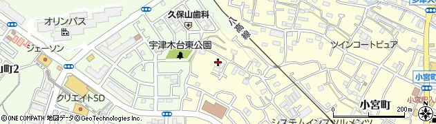東京都八王子市小宮町1258周辺の地図