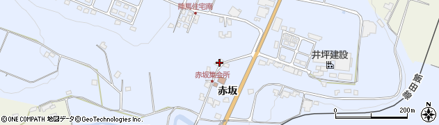 長野県上伊那郡飯島町赤坂2173周辺の地図