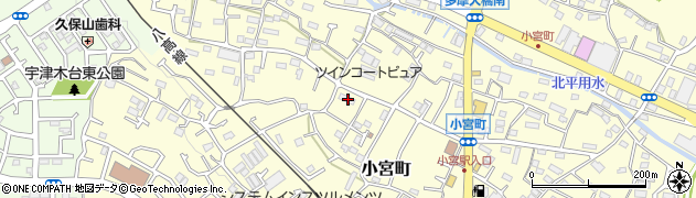 東京都八王子市小宮町906周辺の地図