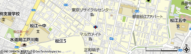 松江５周辺の地図