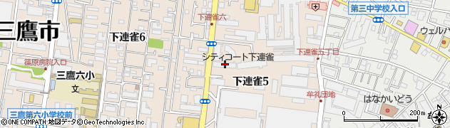 京王自動車株式会社吉祥寺整備工場周辺の地図
