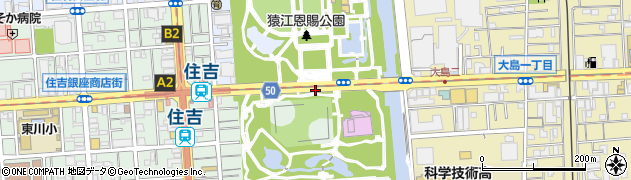 猿江恩賜公園パーキングメーター２周辺の地図