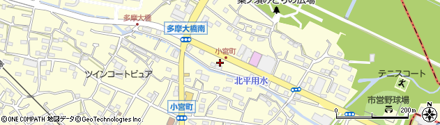 東京都八王子市小宮町237周辺の地図