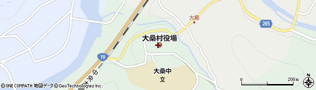 大桑村観光協会周辺の地図
