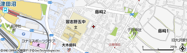 ノエビア新京成販社周辺の地図