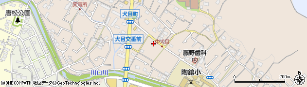 東京都八王子市犬目町33周辺の地図