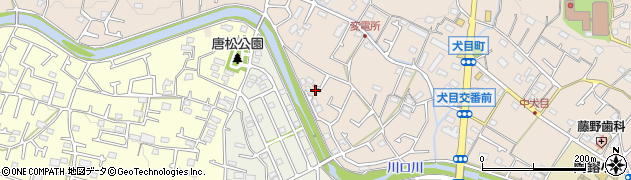 東京都八王子市犬目町972-16周辺の地図