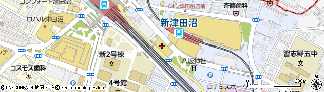 買取専門店・源・ミーナ津田沼店周辺の地図