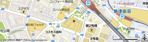 セカンドストリート　モリシア津田沼店周辺の地図